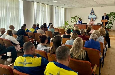 В Дубоссарском филиале прошла встреча с коллективом и отчетно-выборная конференция профсоюзов